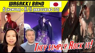 Download lagu Wagakki Band - 焔 (Homura)   暁ノ糸 (Akatsuki no Ito) / 1st JAPAN Tour 2015 ❤️👏|Dutch Couple REACTION mp3