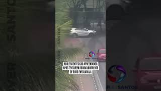 Adolescentes são apreendidos após tentarem roubar corrente de ouro em Guarujá.
