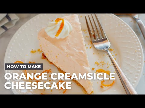 No Bake Orange Creamsicle Cheesecake Recipe