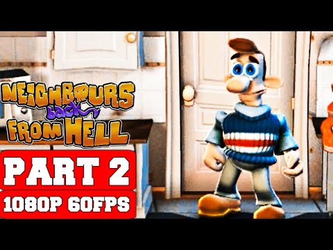 Neighbours back From Hell HD Remaster Gameplay Walkthrough Part 2 - No Commentary (PC)