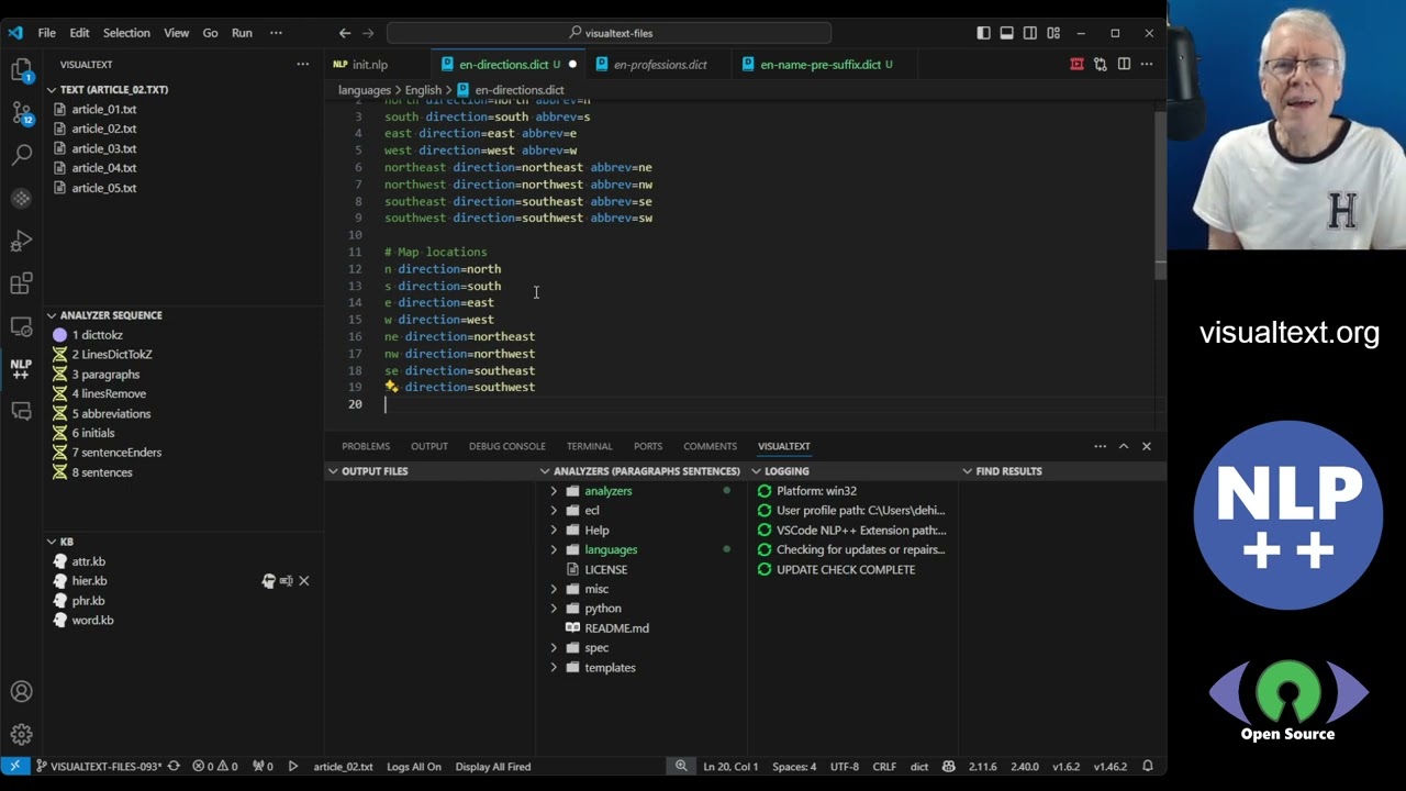 Using GitHub Copilot to Autogenerate NLP++ Dictionary Entries