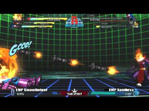 EMP Smoothviper vs EMP Santhrax GC 15 MVC3 Singles