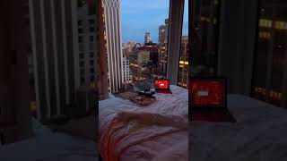 Download lagu NEW YORK CITY, HOTEL ROOM view 🌃💯 mp3