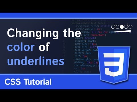 CSS text decoration color Property Rare CSS Props 2