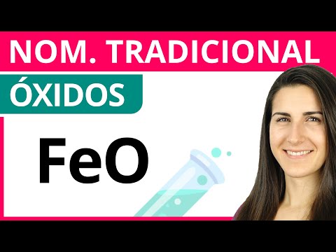 ÓXIDOS - Nomenclatura TRADICIONAL 🧪 Formulación Inorgánica