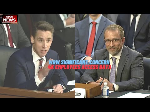 Hawley: Wow, That's A Significant Concern; Twitter Whistleblower: 4k employees access personal data