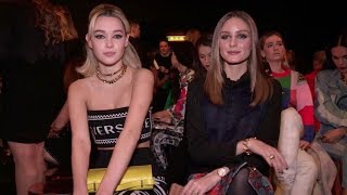 Sarah Snyder, Olivia Palermo and more front row for the Versace Fashion Show