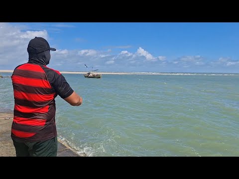 PESCARIA RAIZ NO CAIS DA RAPOSA-MA: SÓ LINHA DE MÃO E MUITA RESENHA! 🐟🔥