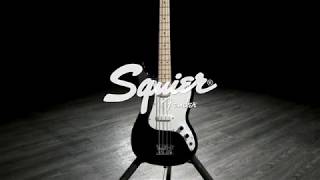 Video thumbnail for Squier By Fender Affinity Bronco Bass, Black | Gear4music demo by Gear4music Guitars