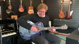 Video thumbnail for Used Yamaha CPX15 S Compass South Acoustic Guitar | Rimmers Music - Demonstration With James by Rimmers Music