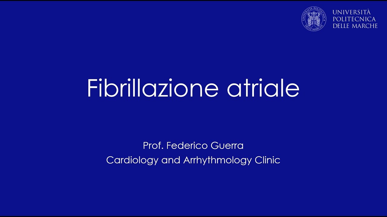 Watch Now Fibrillazione atriale Fibrillazione atriale