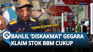 Bahlil Diskakmat Warga saat Sebut Stok BBM di Sumut Cukup : Gak Ada! Di Sini Kosong Pak!