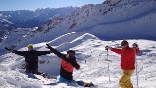 preview picture of video 'Ski und Snowboard. Montafon trip Dezember 2013'