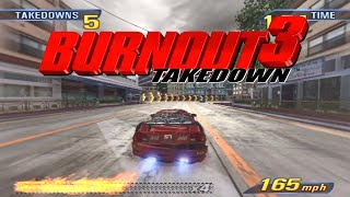 Burnout 3 Takedown: Mountain Parkway Road Rage!