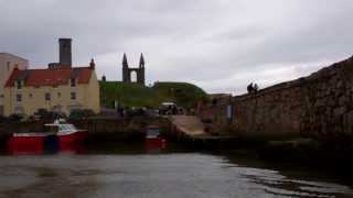 Boat Trip St Andrews Bay East Coast Of Scotland
