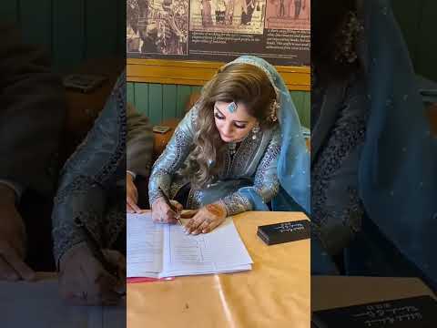 do lafzo mein Likh Di Maine Apni Prem Kahani#shortvide #bridal