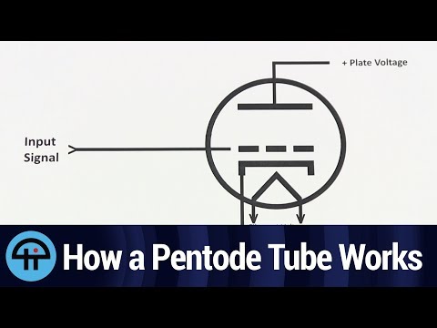 How a Pentode Tube Works