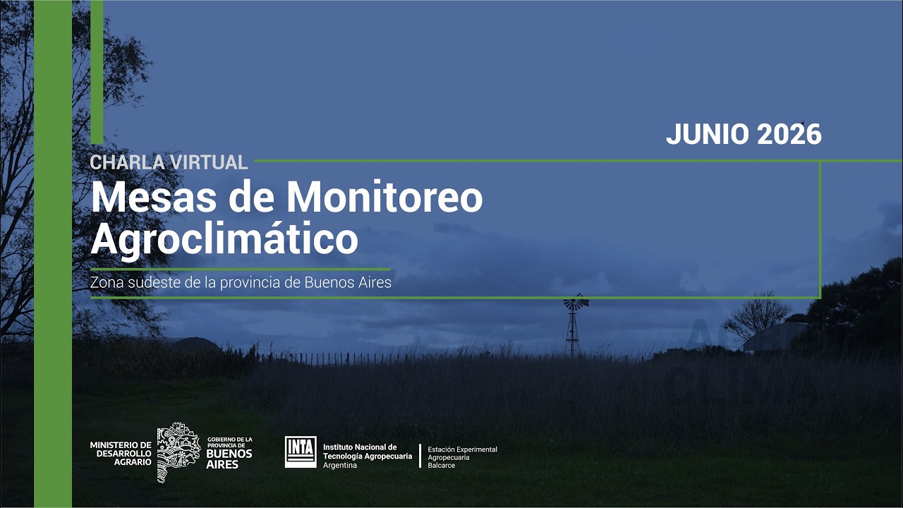 Mesa monitoreo agroclimático | Junio 2026