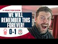 WE'LL REMEMBER THIS GAME FOREVER! NOTTINGHAM FOREST 0-1 LIVERPOOL | MAYCH REACTION