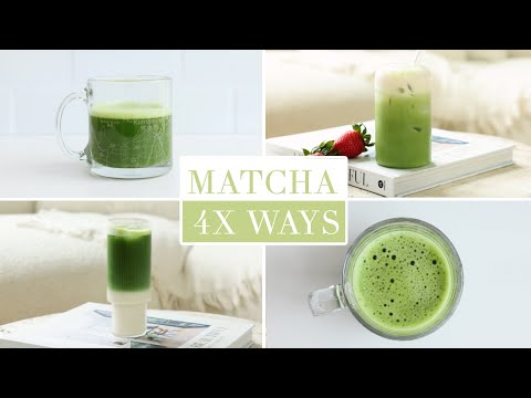 Matcha 4x Ways