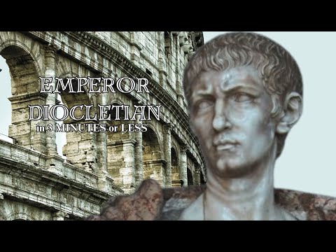 Two minute History on the Roman Emperor Diocletian!