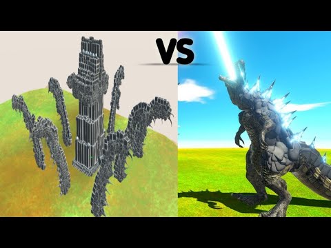 Snake Godzilla vs Giant Krakar  In Unit Arbs Mobile || Workshop Unit || Sumit Gaming ||