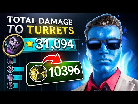 I DID 31.000 DAMAGE TO TURRETS AND GOT PLATE RECORD