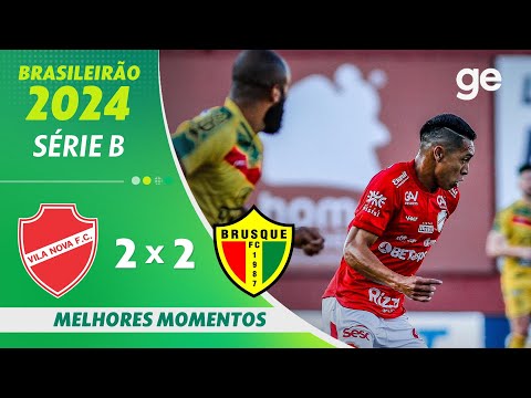 Gols e lances de Vila Nova-GO x Brusque