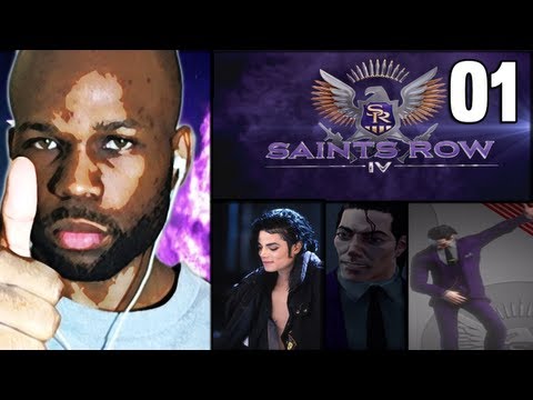 Saints Row 4 Gameplay Walkthrough - Michael Jackson PART 1 (Lets Play) (Playthrough)