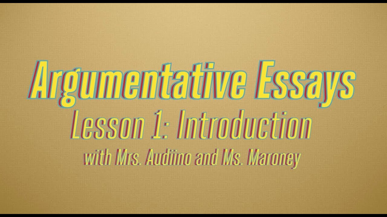 Argumentative Essays, Part 1: What is a Claim Statement?