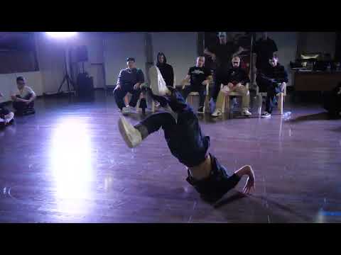 kids pro bboy Fire vs Sans vs Rocky - "ALL OPTION" break dance battle