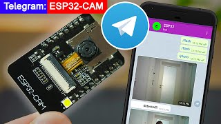 ESP32-CAM Take Photo and Send To Telegram Bot || Home Security System IoT Camera Using ESP32 CAM