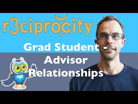 Building Graduate Student - Advisor Relationships Video