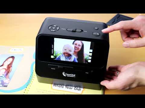 Getting Started With The ClearClick QuickConvert 2.0 Photo, Slide, and Negative Scanner