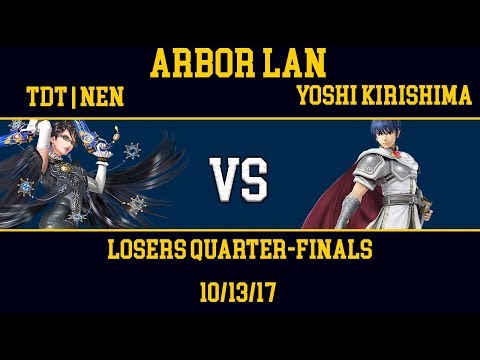 Arbor Lan #1 - TDT | Nen (Bayonetta) Vs. Yoshi Kirishima (Marth)