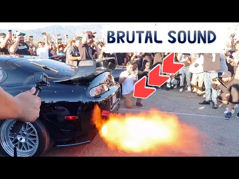 THE LOUDEST SUPRA'S OF 2022! BRUTAL 2JZ SOUNDS!!! *HEADPHONE WARNING*