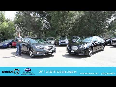 2018 Subaru Legacy vs 2017: what's the difference?