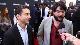 2015 Los Angeles Film Festival - Carpet Chat with Andrew Perez & A.D. Freese video