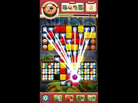 Toon Blast Level 8585 - NO BOOSTERS 🐻🐺🐱 | SKILLGAMING ✔️