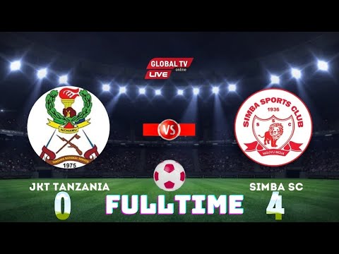 🔴#LIVE: JKT TANZANIA vs SIMBA SC - ( 0 - 4 ) - LIGI KUU TANZANIA BARA, UWANJA wa JAMHURI DODOMA...