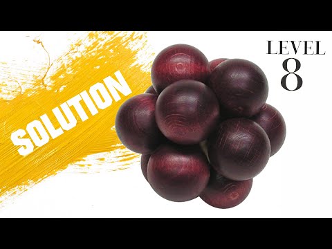 Kiss a wood puzzle from Vinco - Solution