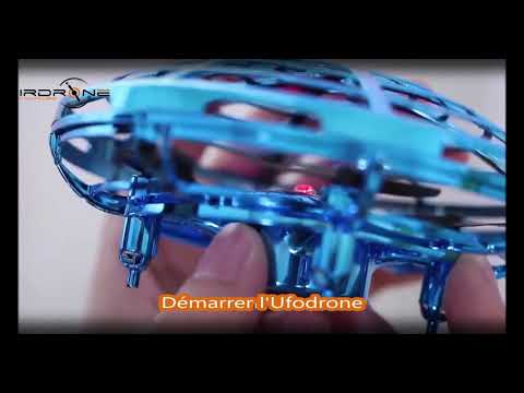 UFO Drone auto piloté lumineux avec détecteur d'obstacles facile à piloter IR Drone - Second Medium