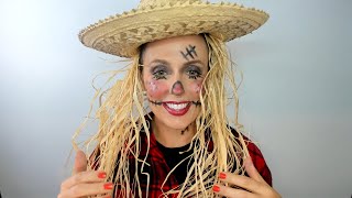 AVON How To: Halloween Scarecrow Makeup