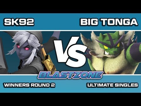 PSG Blastzone: SK92 (Link/Wolf/DK) vs Big Tonga (Pichu/Incineroar) - Winners Round 2