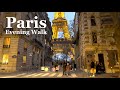Paris France 🇫🇷 Christmas walk in Paris - An evening around Eiffel Tower - 4K HDR walk