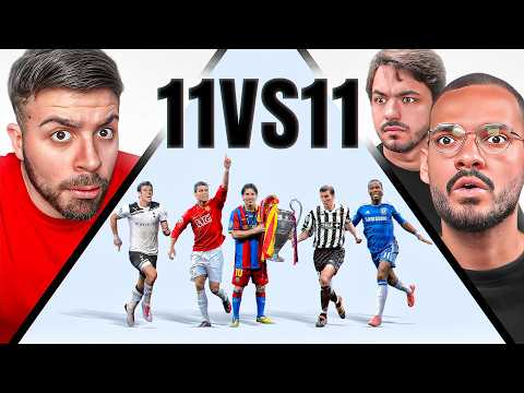 11 VS 11 HISTÓRICO DE LA CHAMPIONS LEAGUE CON LA COBRA