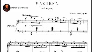 Download lagu Gabriel Fauré - Mazurka Op. 32 (1875) mp3 Download lagu Gabriel Fauré - Mazurka Op. 32 (1875) mp3
