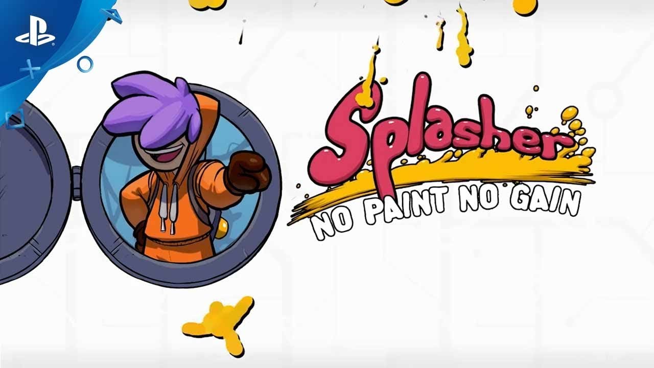 Introducing Splasher, a Fast-Paced Splatformer Coming to PS4 Sept. 26th