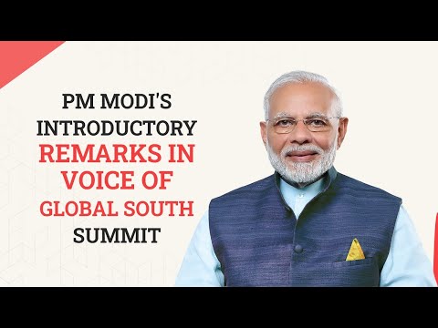 PM’s introductory remarks in Voice of Global South Summit