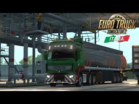 TRASPORTO CHEROSENE CON IL RENAULT! #20 - DLC ITALIA - EURO TRUCK SIMULATOR 2